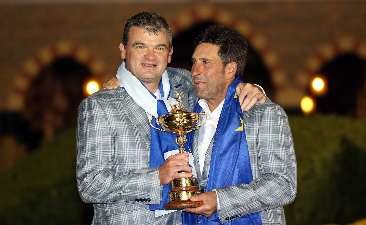 Paul Lawrie With Olazabal In 2012 Paul Lawrie With Olazabal In 2012