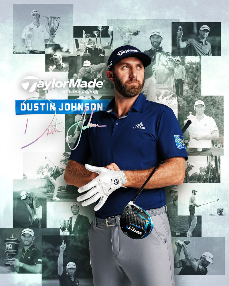 Dustin Johnson Taylor Made Contract 1