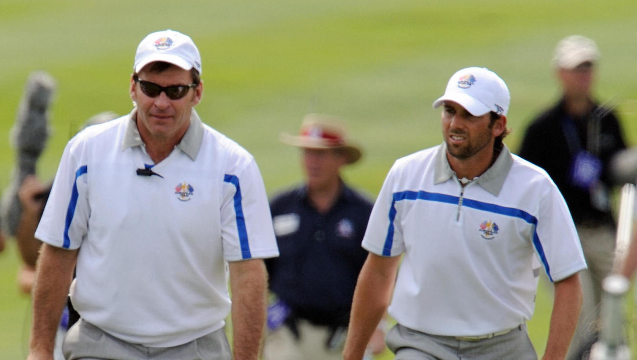 Sergio Garcia Nick Faldo