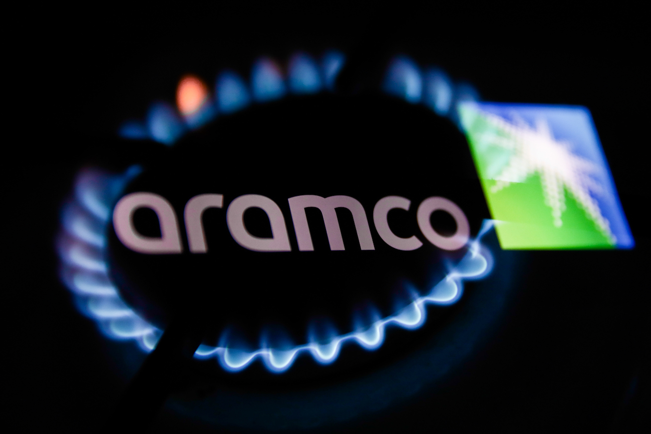 Aramco Sign