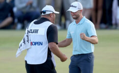 Wyndham Clark caddie