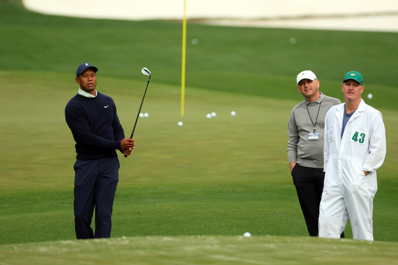 Who is Tiger Woods’ caddie?