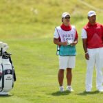 Hideki Matsuyama caddie