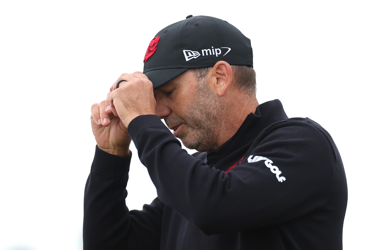 Sergio Garcia responds to outburst at Open officials