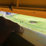 The Open yellow leaderboard