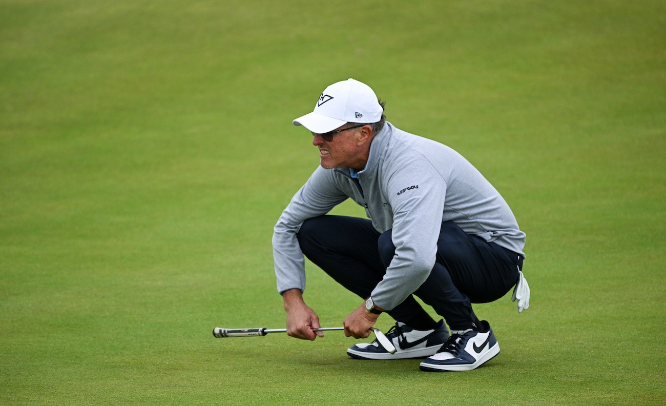 Phil Mickelson has interesting reason for odd look at the Open