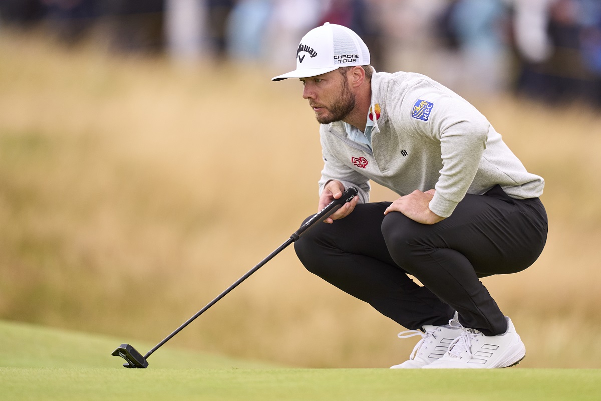 Sam Burns witb
