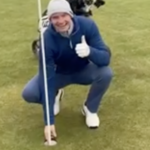 golfer hole-in-one