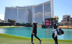 LIV Golf caddie