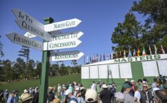 Masters Round 2 tee times