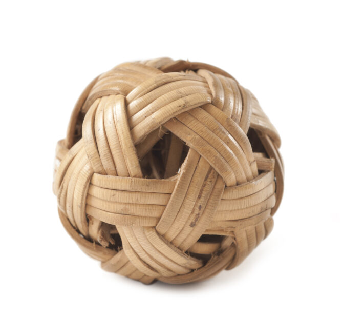 A prisoner of war golf ball.