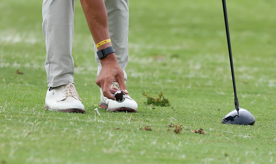 Mud ball golf