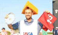 US Women's Open Maja Stark caddie