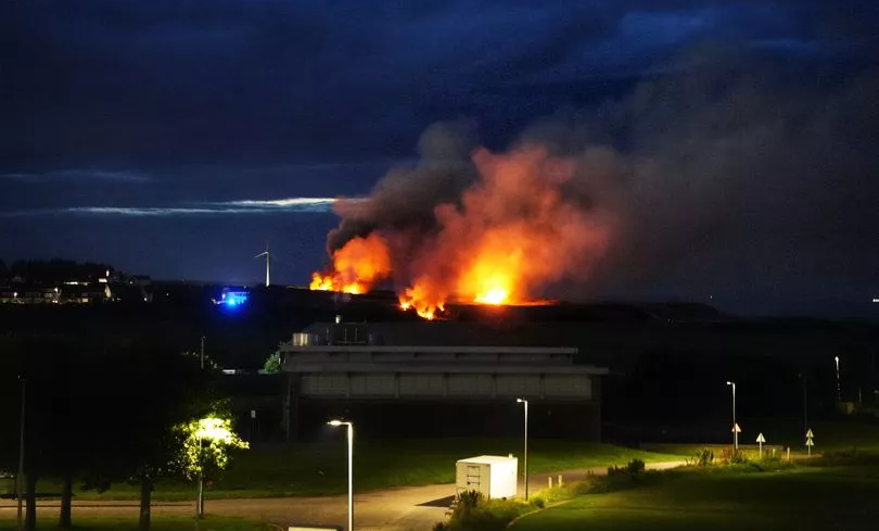 fire golf course