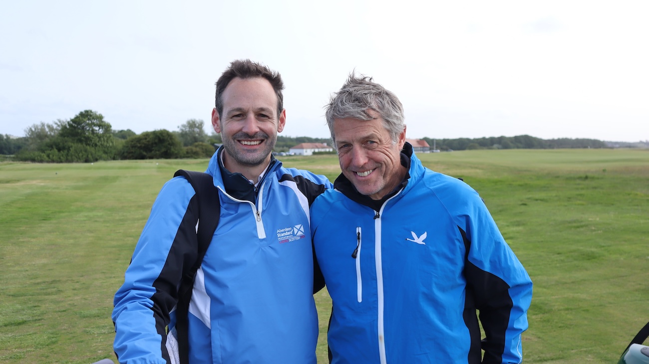 Hugh Grant golfer