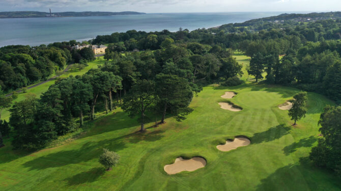 Aerial view of Royal Belfast