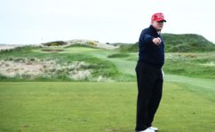 Donald Trump Scottish golf