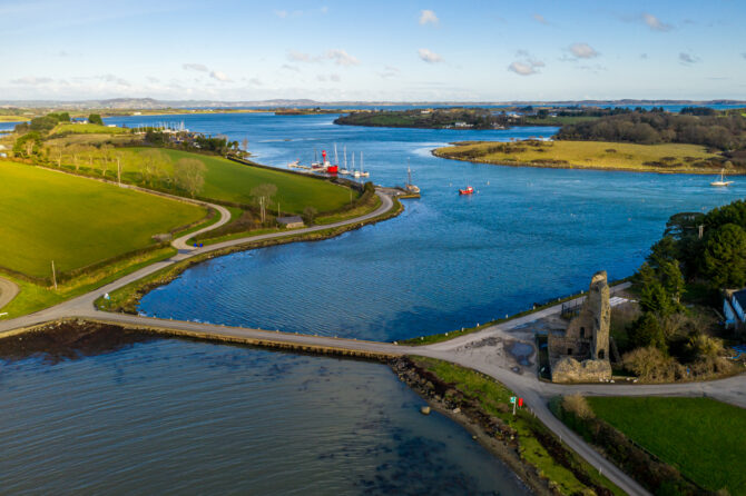 View of Sketrick Island
