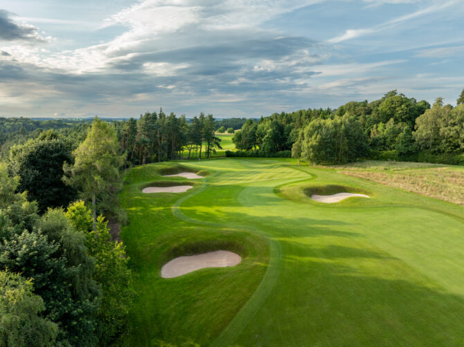 View down hole at SCHLOSS Roxburghe