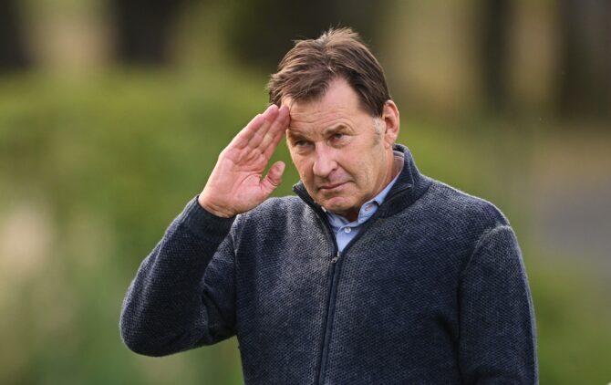 Sir Nick Faldo The Open