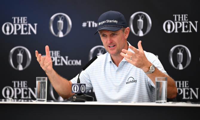 Justin Rose Open
