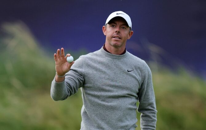 Rory McIlroy The Open