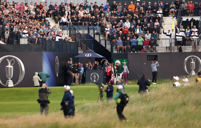 The Open Royal Portrush First Hole