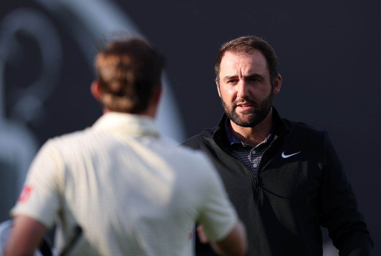 Scottie Scheffler moment The Open