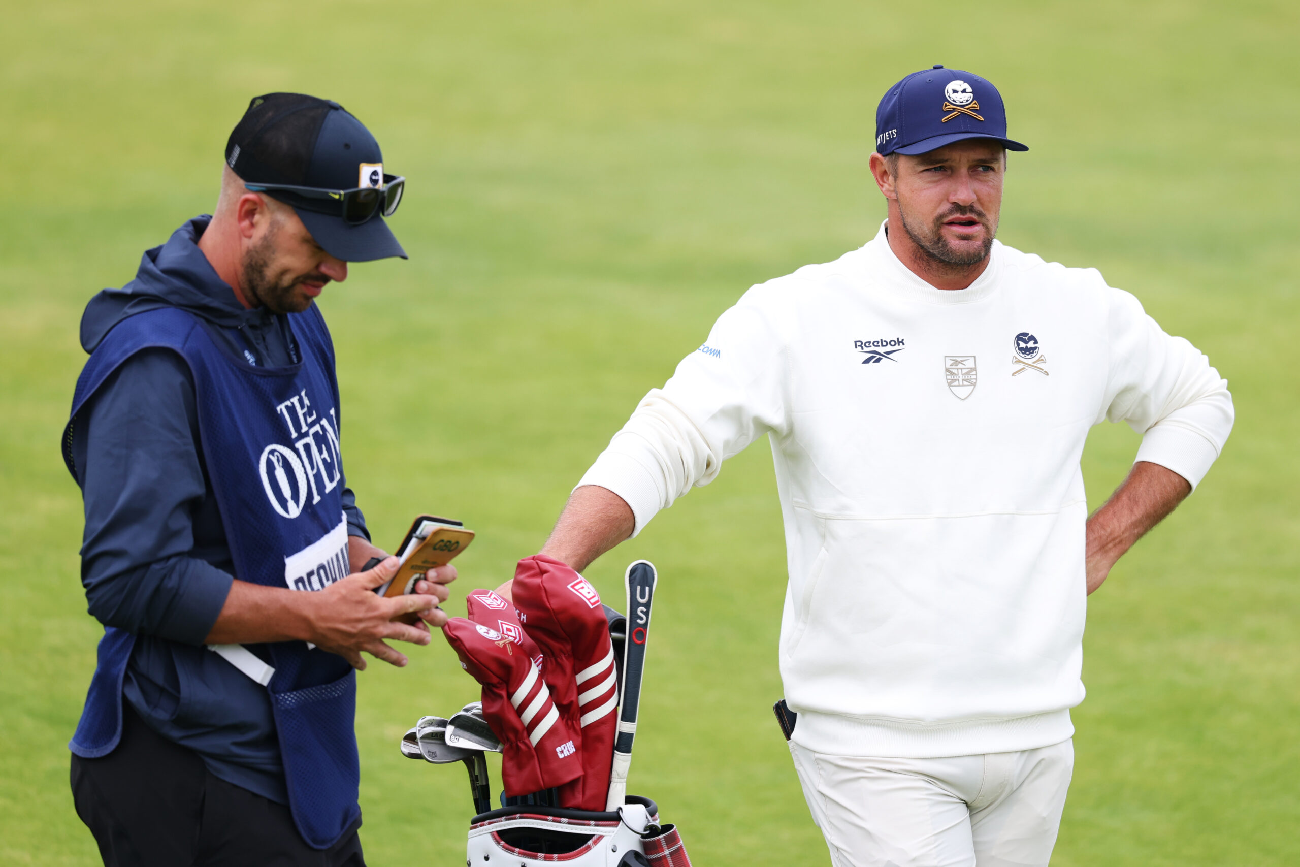Bryson DeChambeau caddie
