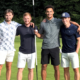 Premier league footballer hole-in-one