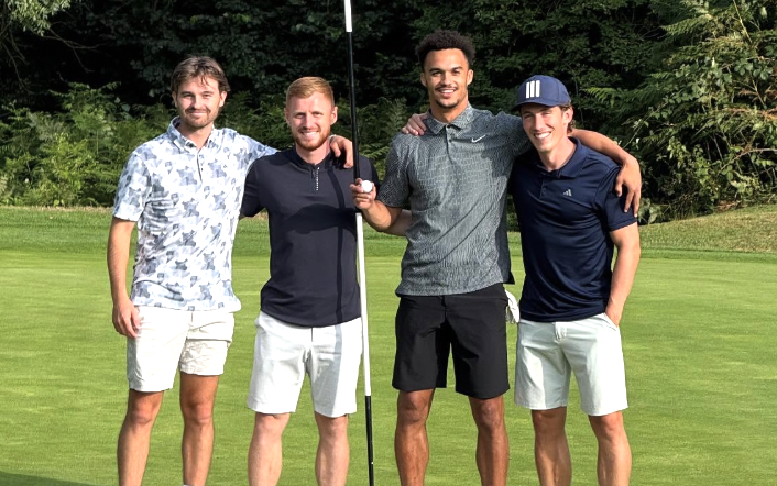 Premier league footballer hole-in-one