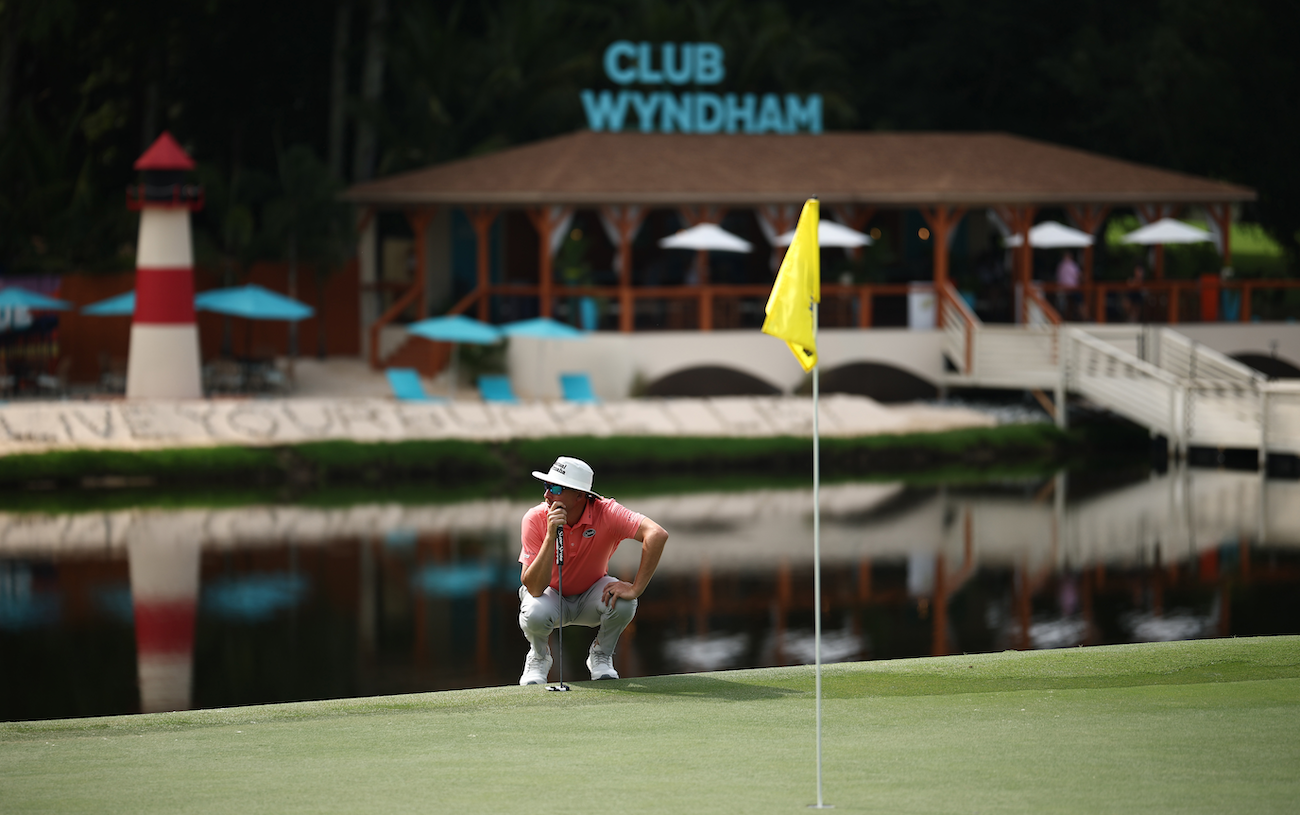 PGA Tour split caddie