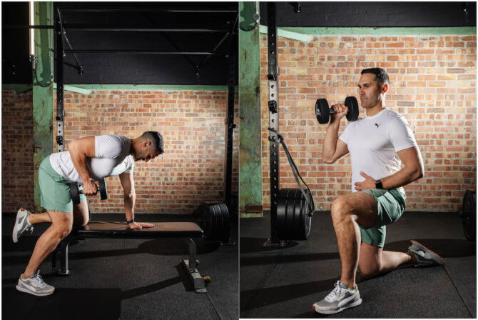 Dr Zach Gould dumbbell