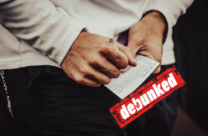 debunked scratch golfers birdies