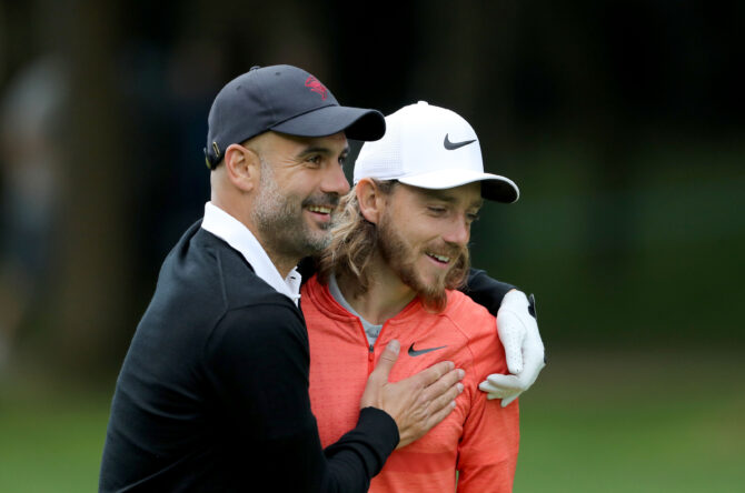 Pep Guardiola Tommy Fleetwood