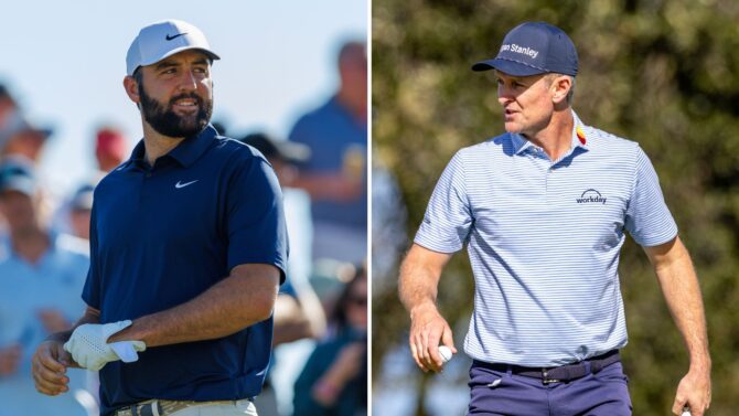 Justin Rose Scottie Scheffler