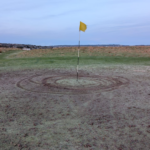 Scottish golf course vandals