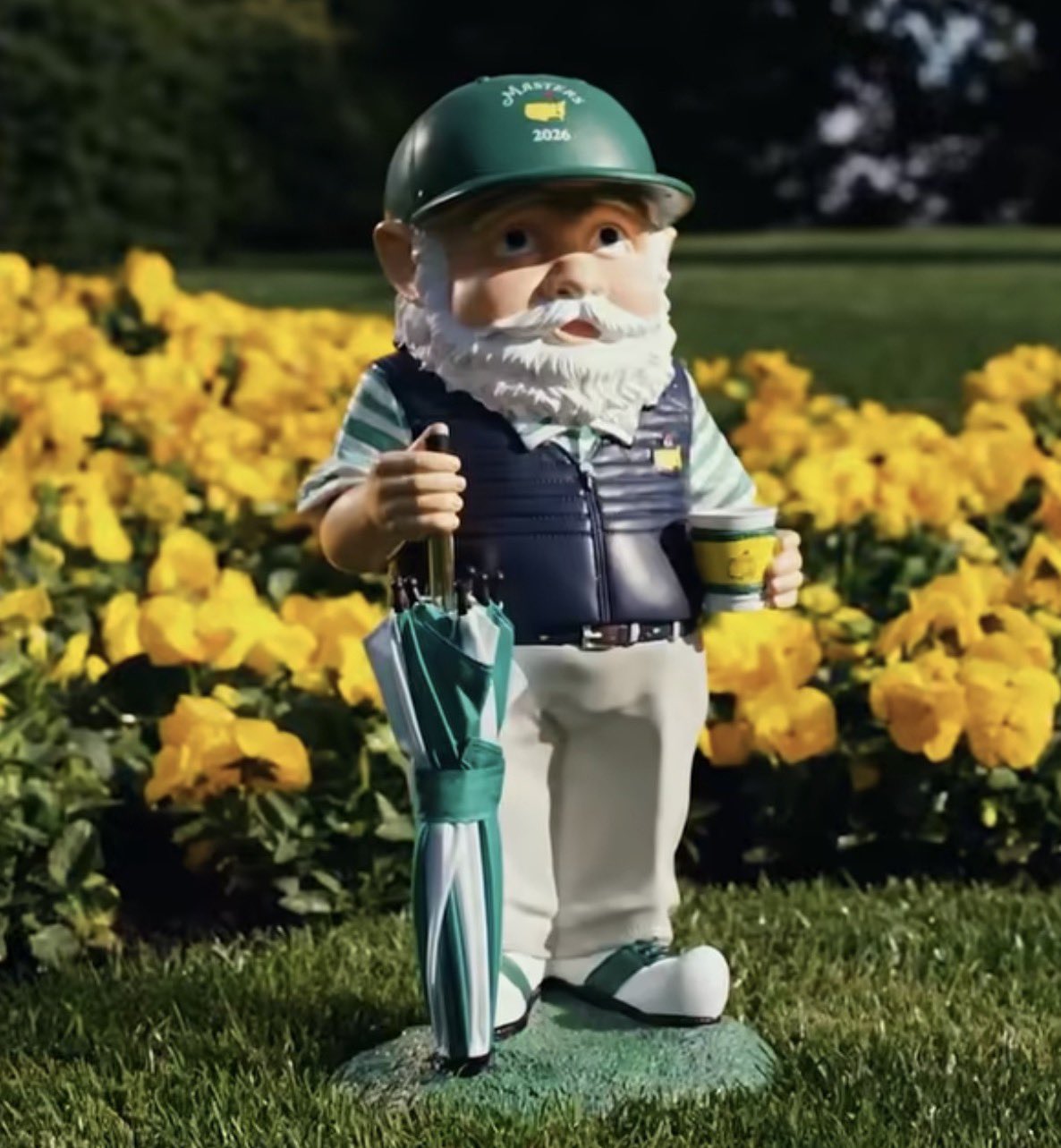 2026 Masters Gnome revealed - and he's got a fun accessory