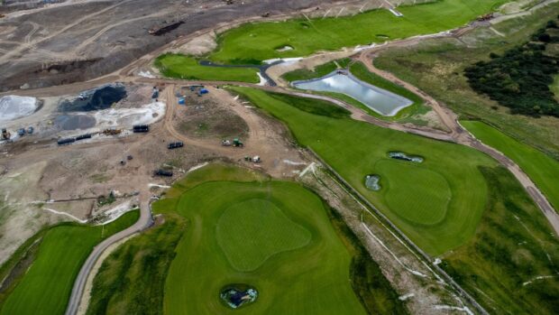 Pictures show major progress at new St Andrews golf course