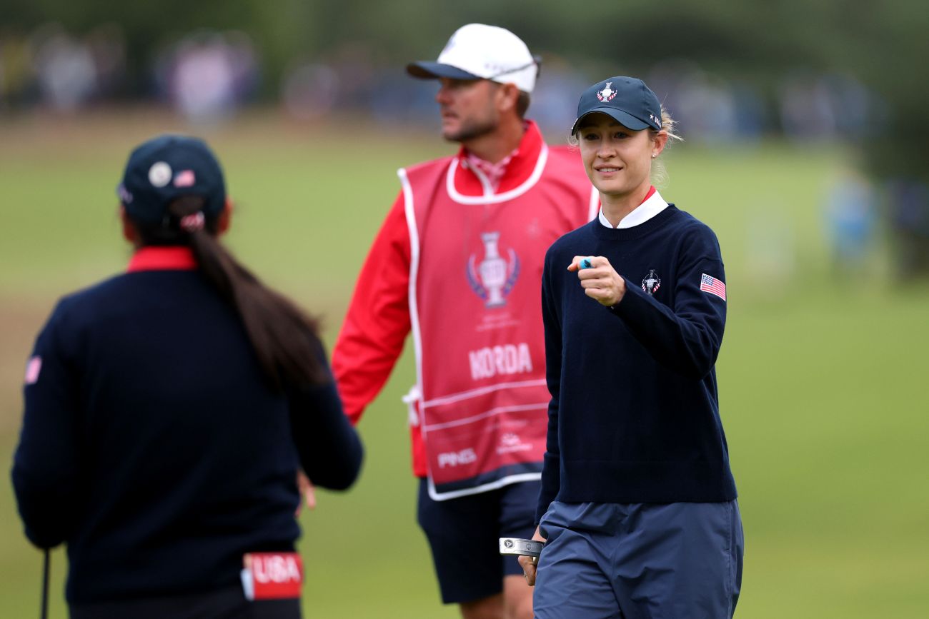Nelly Korda reveals secret behind making Solheim Cup history