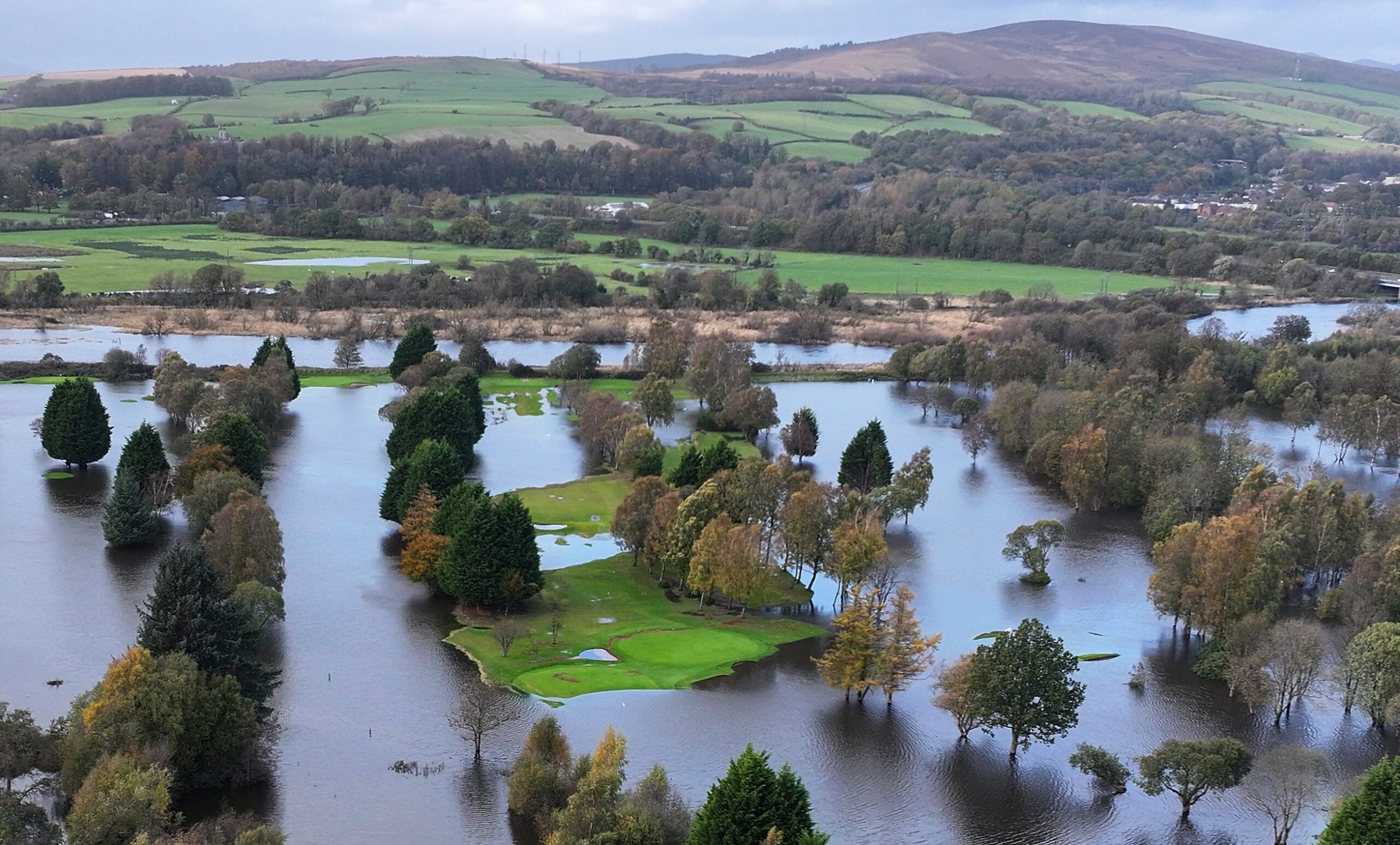 Dumbarton golf club braced for 'major' repair bill after flooding